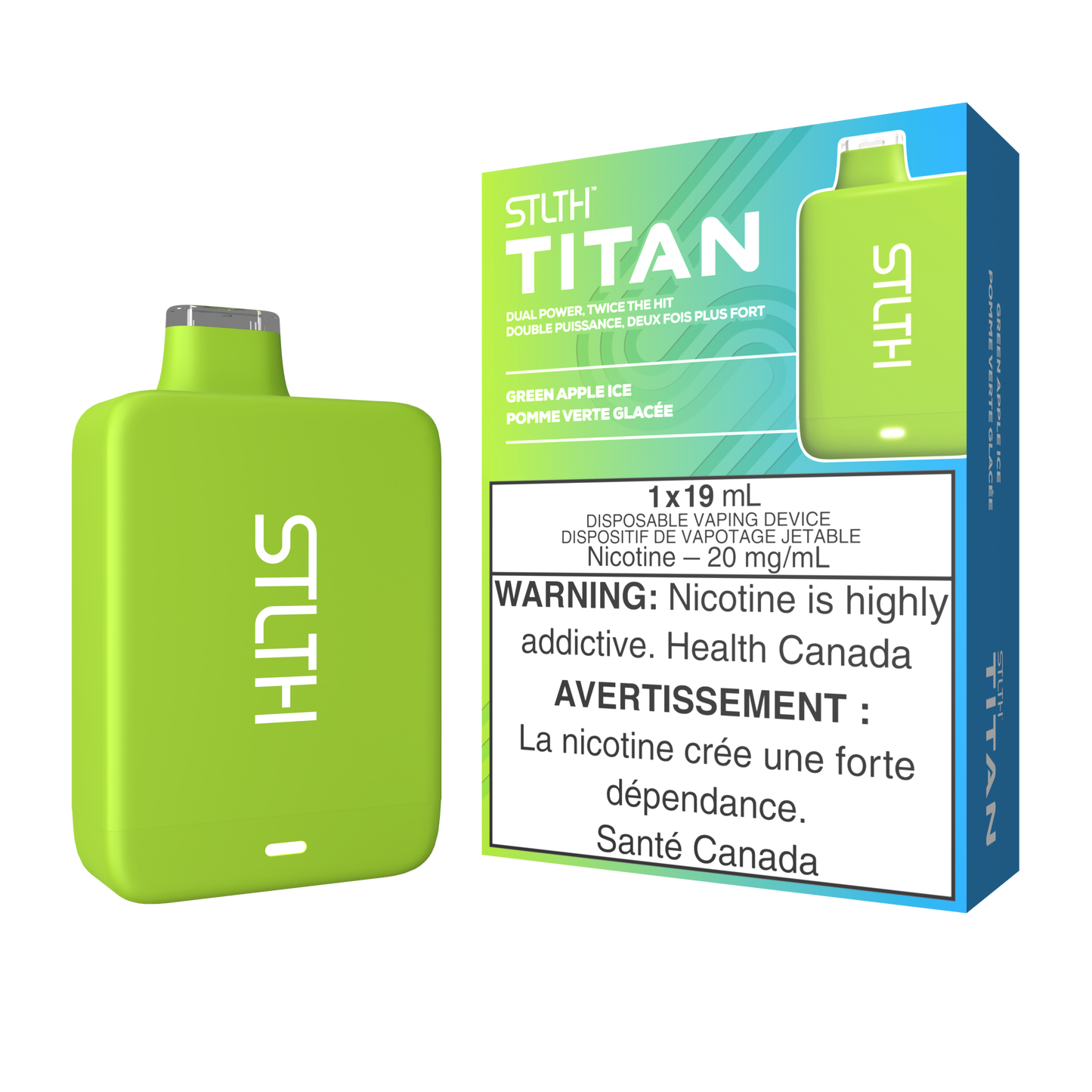 STLTH TITAN JUSQU'À 10 000 SOUFFLÉES