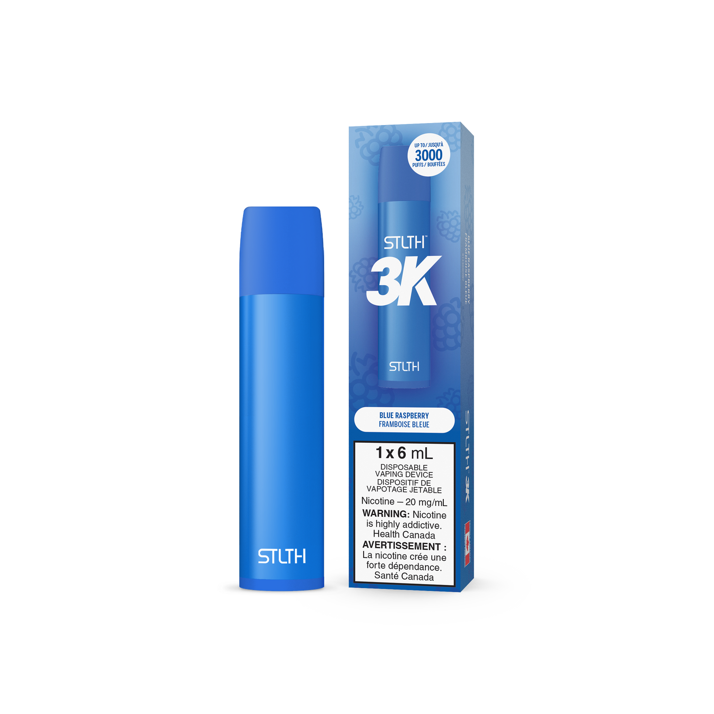 STLTH 3K JUSQU'À 3000 SOUFFLÉES