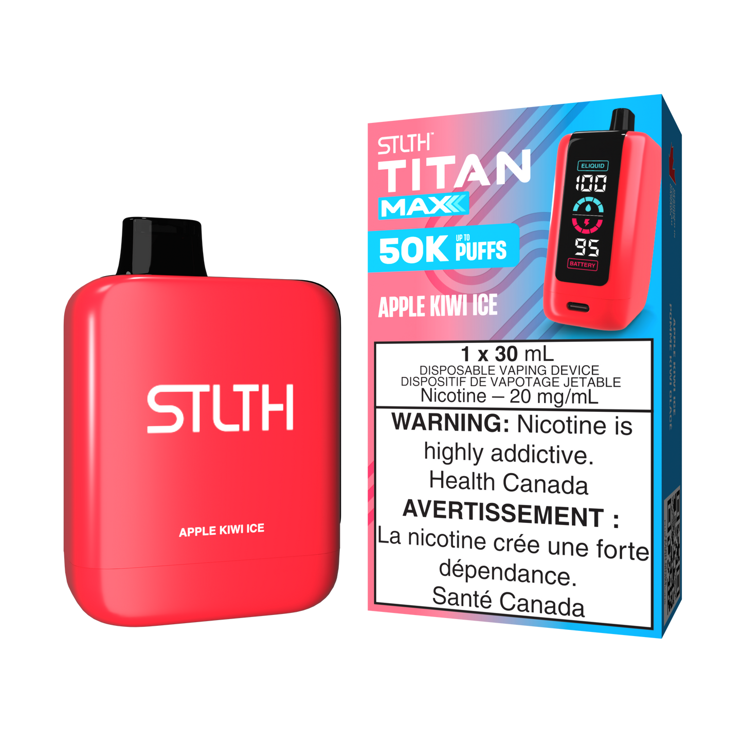 STLTH TITAN MAX 50K PUFFS (EXCISE AB)