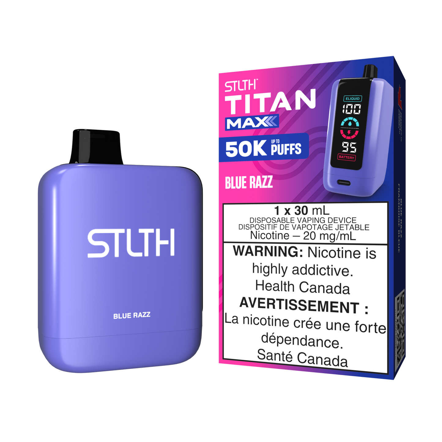 STLTH TITAN MAX 50K PUFFS (EXCISE AB)