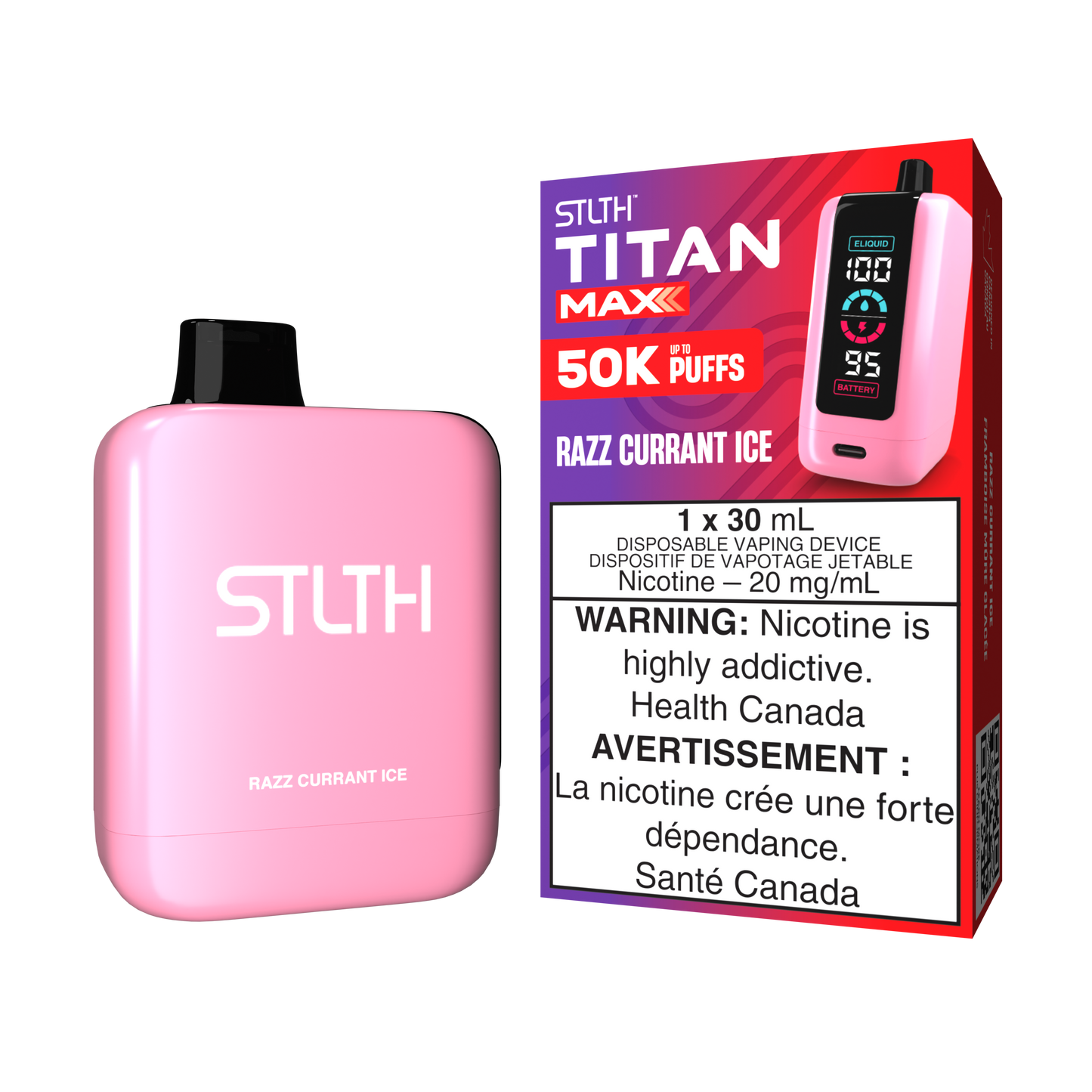 STLTH TITAN MAX 50K PUFFS (EXCISE AB)