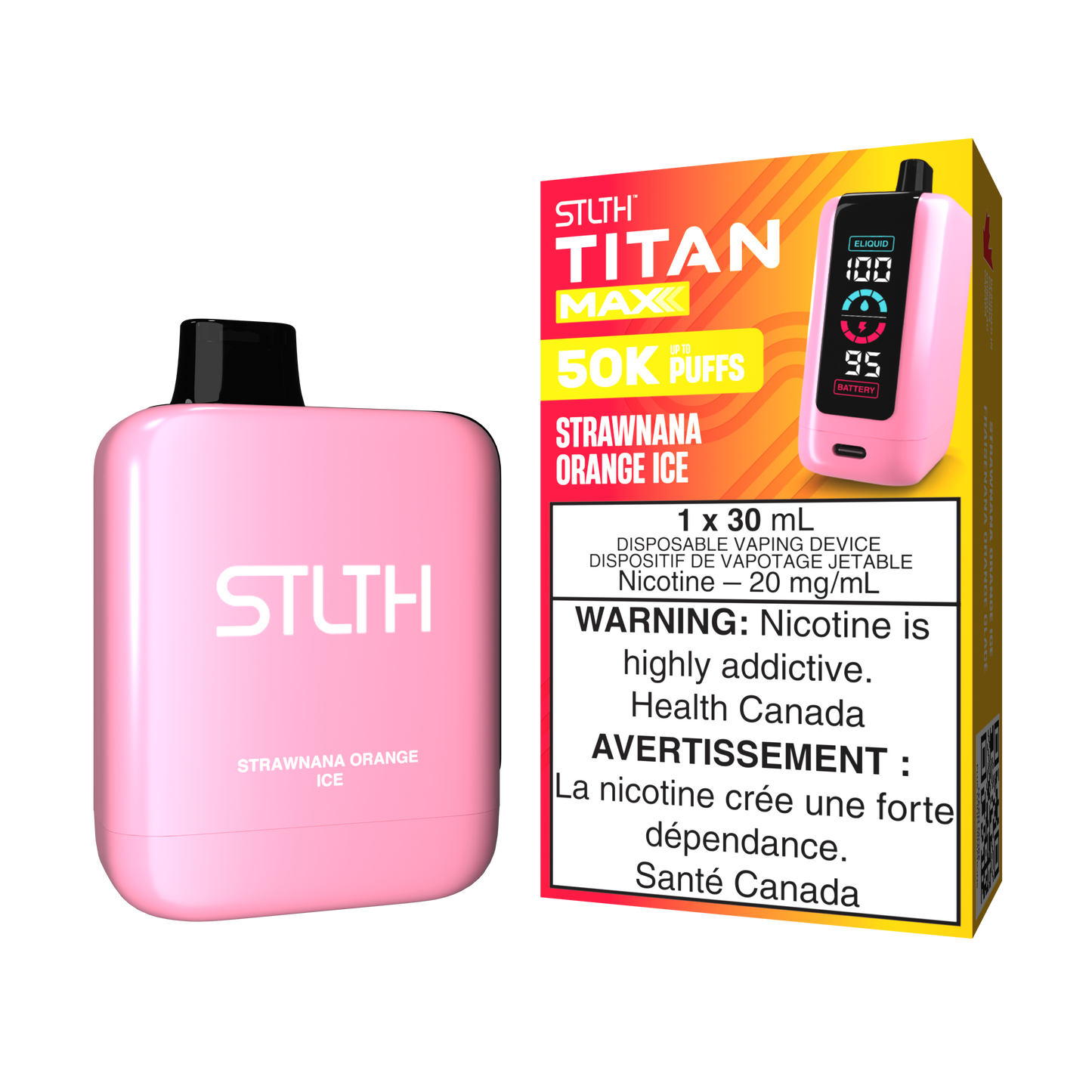 STLTH TITAN MAX 50K PUFFS (EXCISE AB)