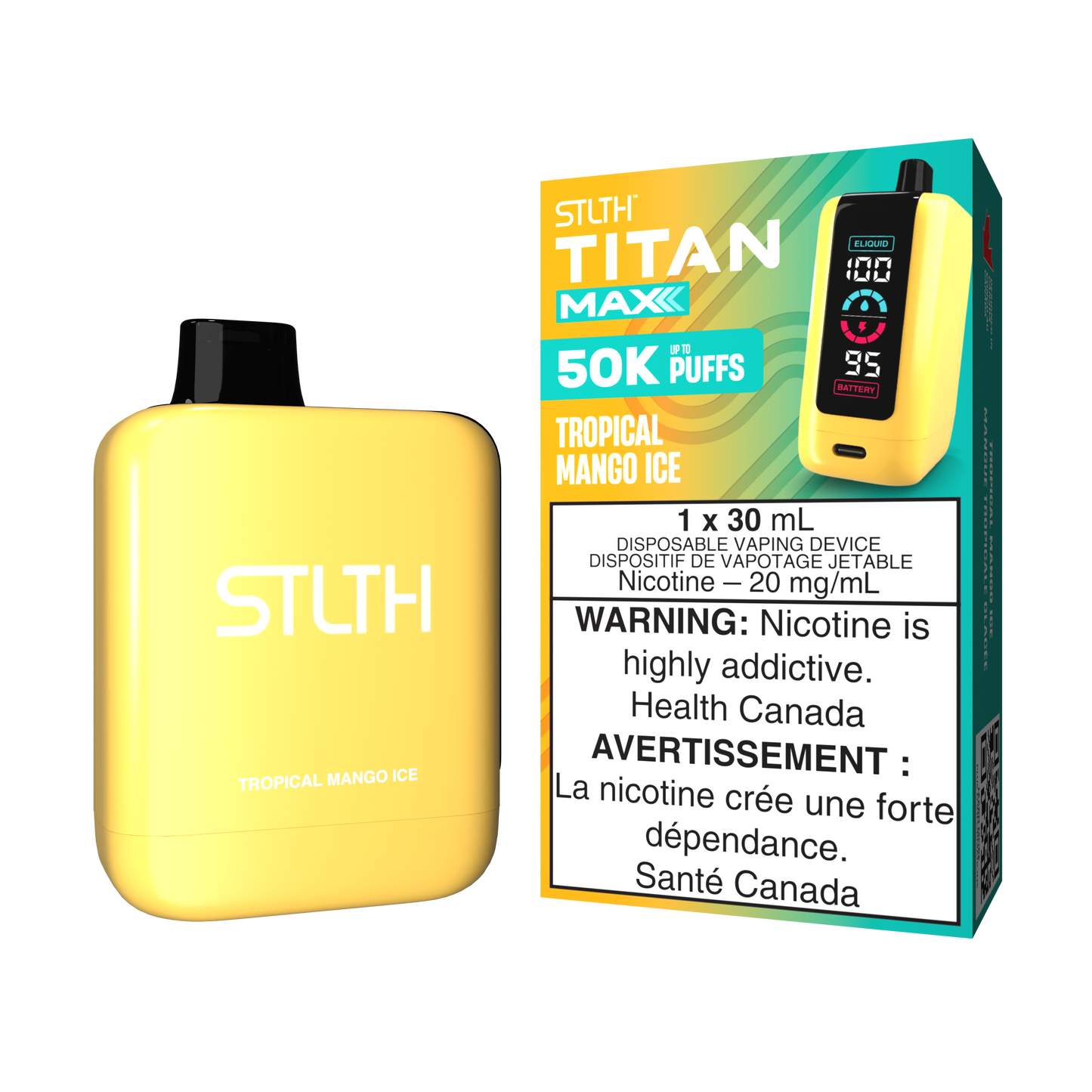 STLTH TITAN MAX 50K PUFFS (EXCISE AB)