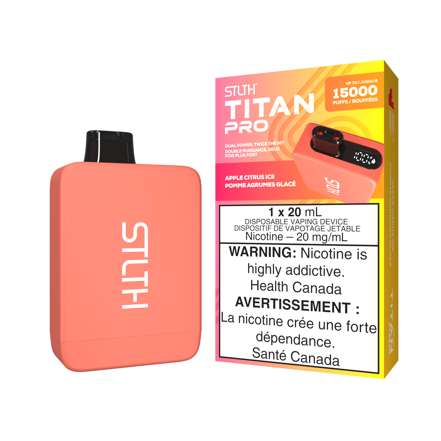 STLTH TITAN PRO 15K PUFFS