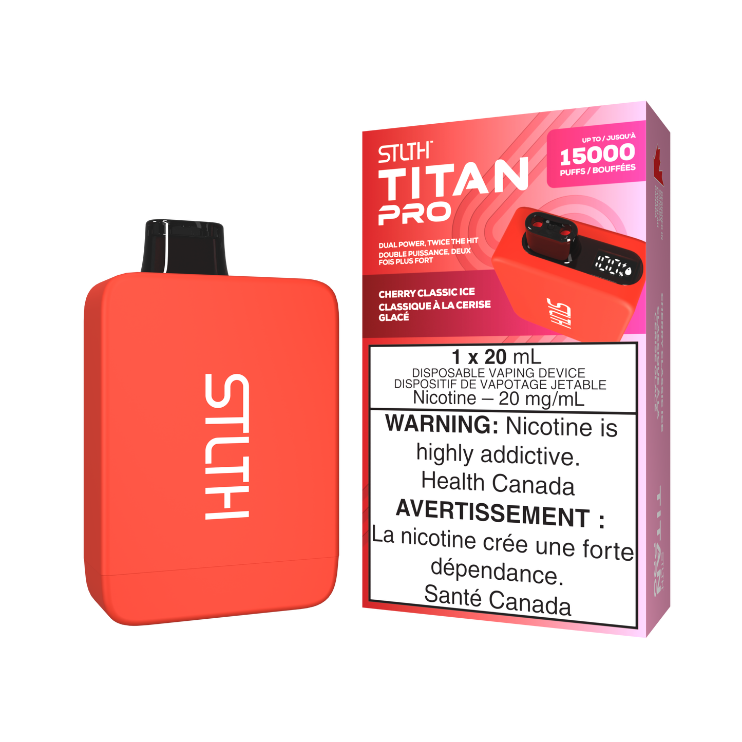 STLTH TITAN PRO 15K PUFFS