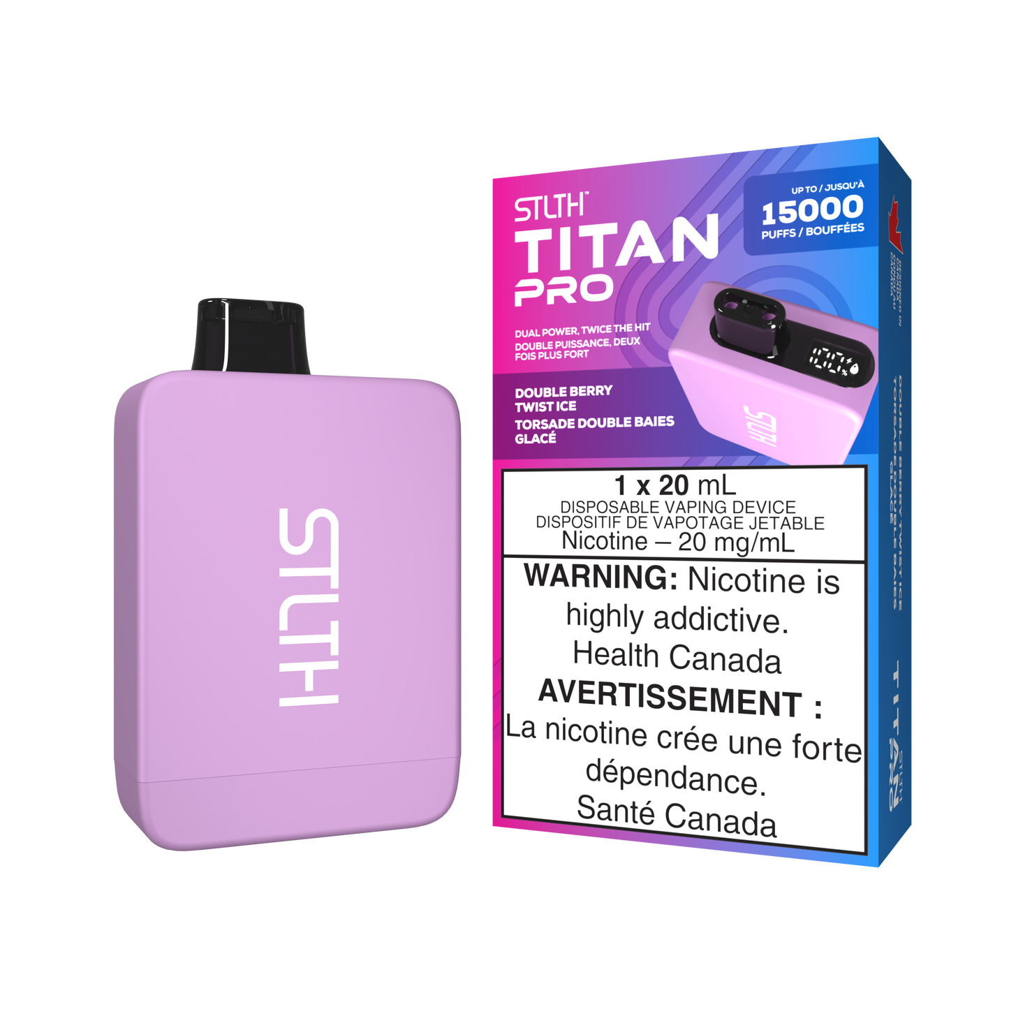 STLTH TITAN PRO 15K PUFFS (EXCISE AB)