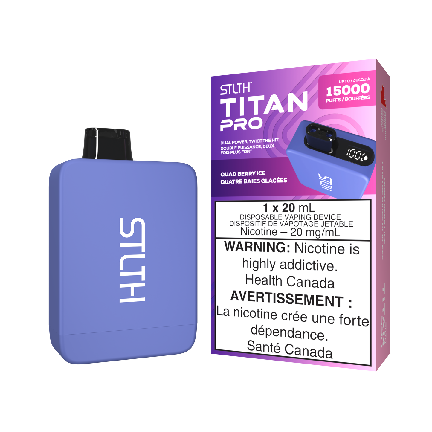 STLTH TITAN PRO 15K PUFFS