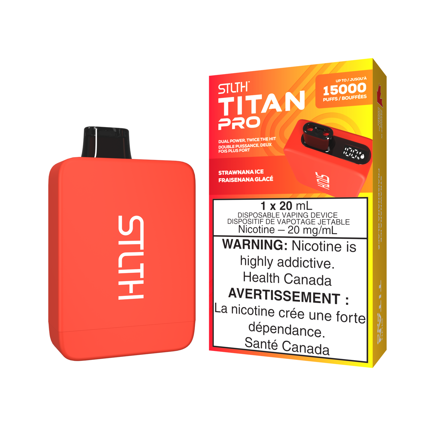 STLTH TITAN PRO 15K PUFFS