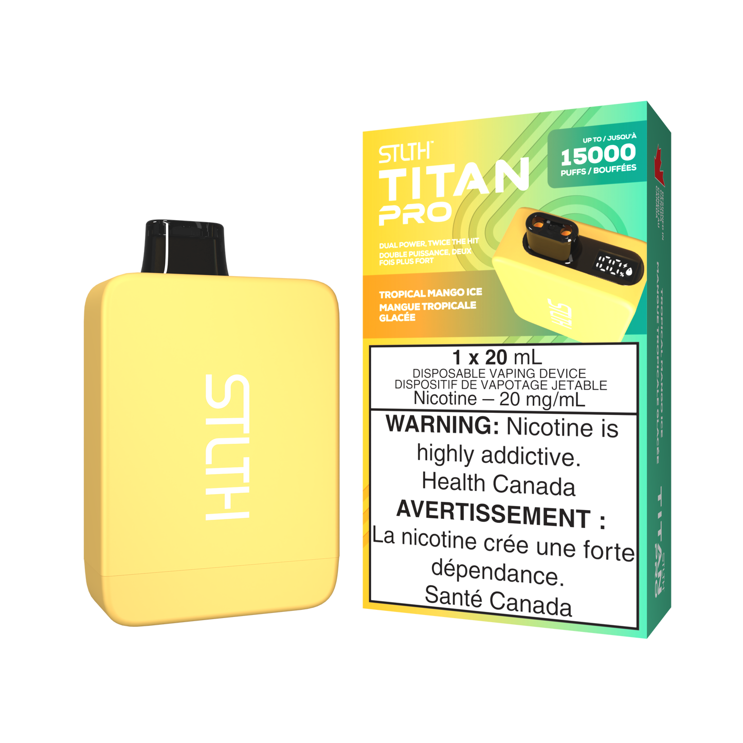 STLTH TITAN PRO 15K PUFFS