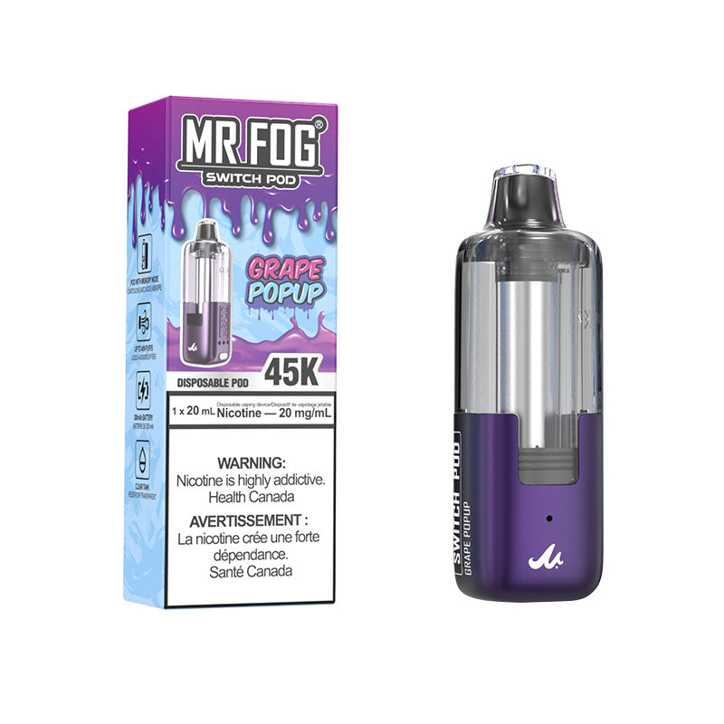 MR. FOG SWITCH PODS 45K PUFFS (EXCISE AB) Vape Pulse MR. FOG SWITCH PODS 45K PUFFS (EXCISE AB) Vape Pulse