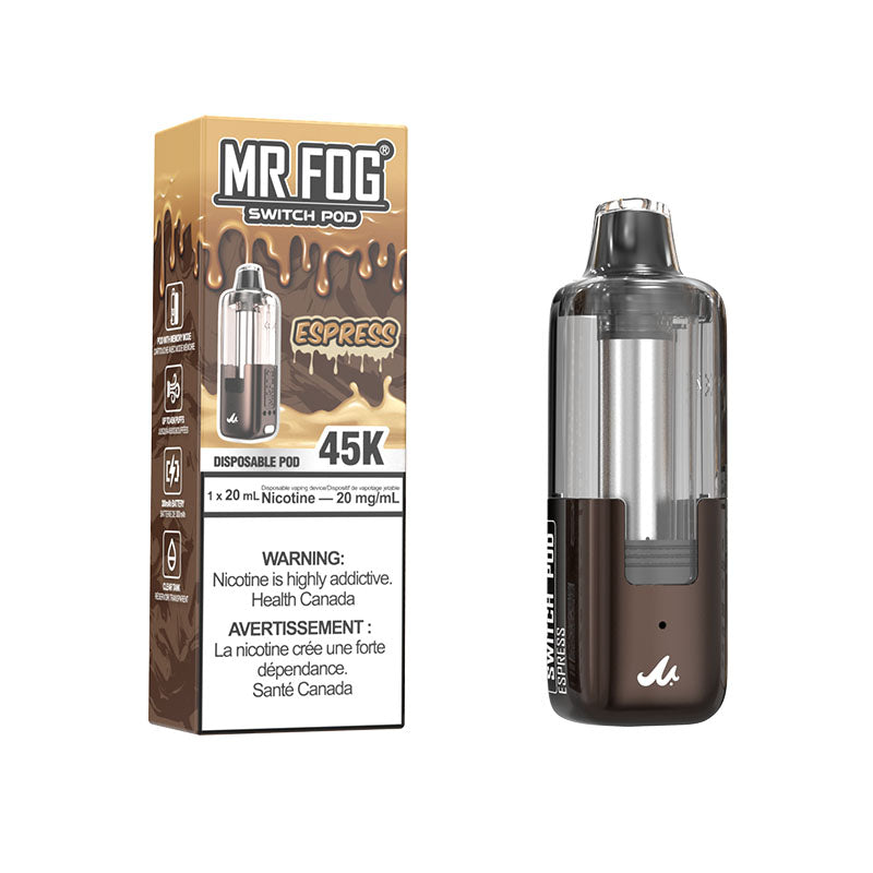MR. FOG SWITCH PODS 45K PUFFS (EXCISE AB)
