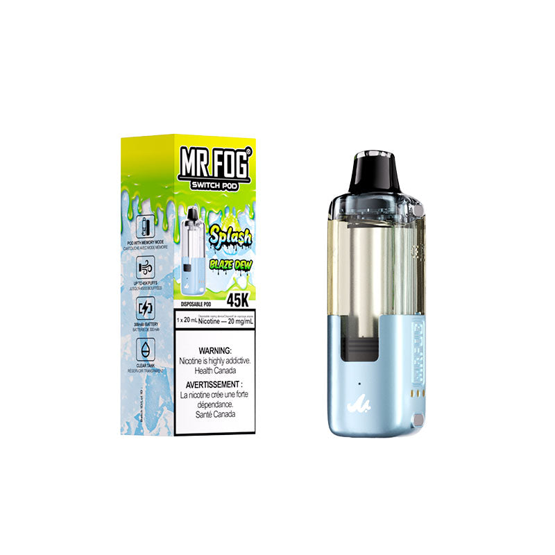 MR. FOG SWITCH PODS SPLASH 45K PUFFS (EXCISE AB)
