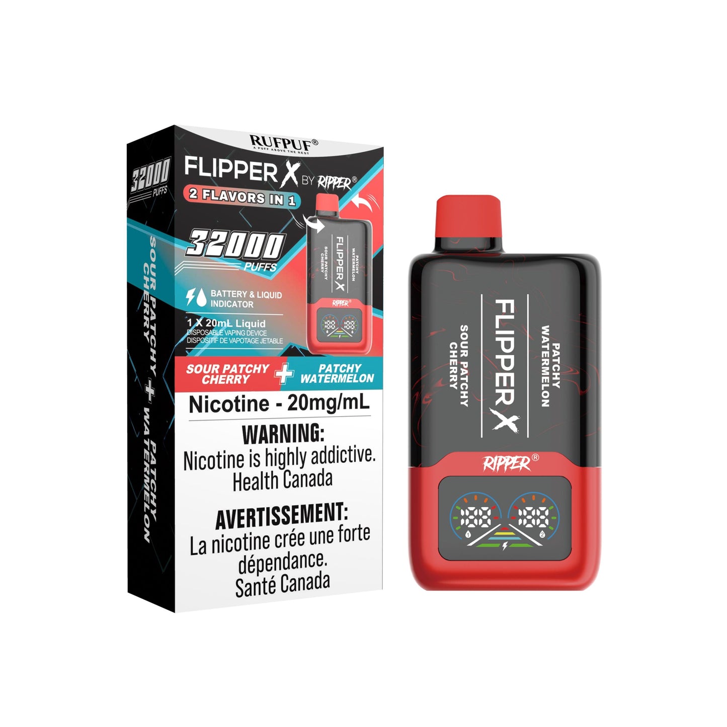 RUFPUF RIPPER FLIPPER X 32K PUFFS (EXCISE AB)