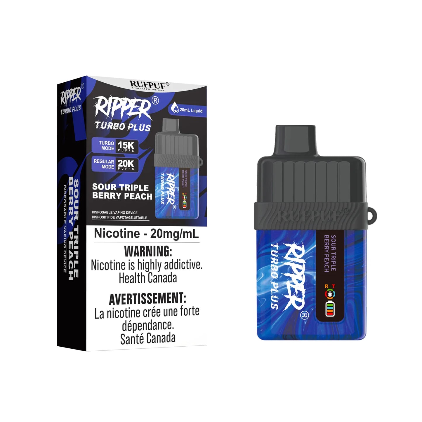 RUFPUF RIPPER TURBO PLUS 20K PUFFS