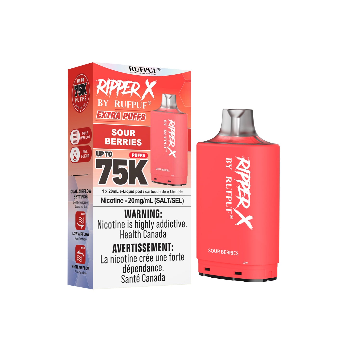 RIPPER X 75K PODS PUFFS (EXCISE AB)
