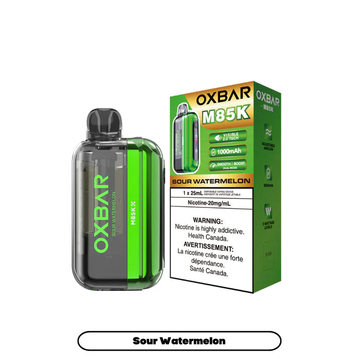 OXBAR M85K PUFFS (EXCISE AB)
