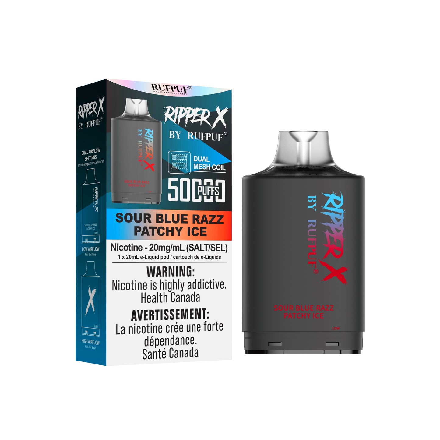 RUFPUF RIPPER X POD 50K PUFFS (Excise AB)