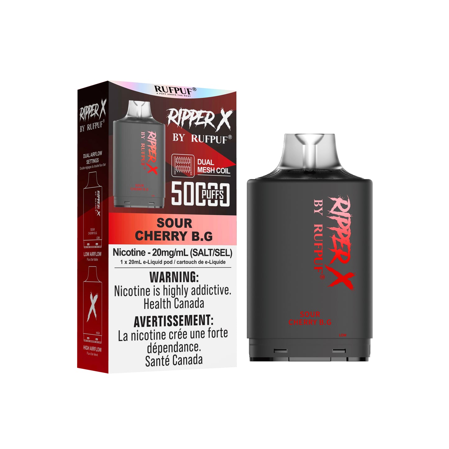 RUFPUF RIPPER X POD 50K PUFFS (Excise AB)