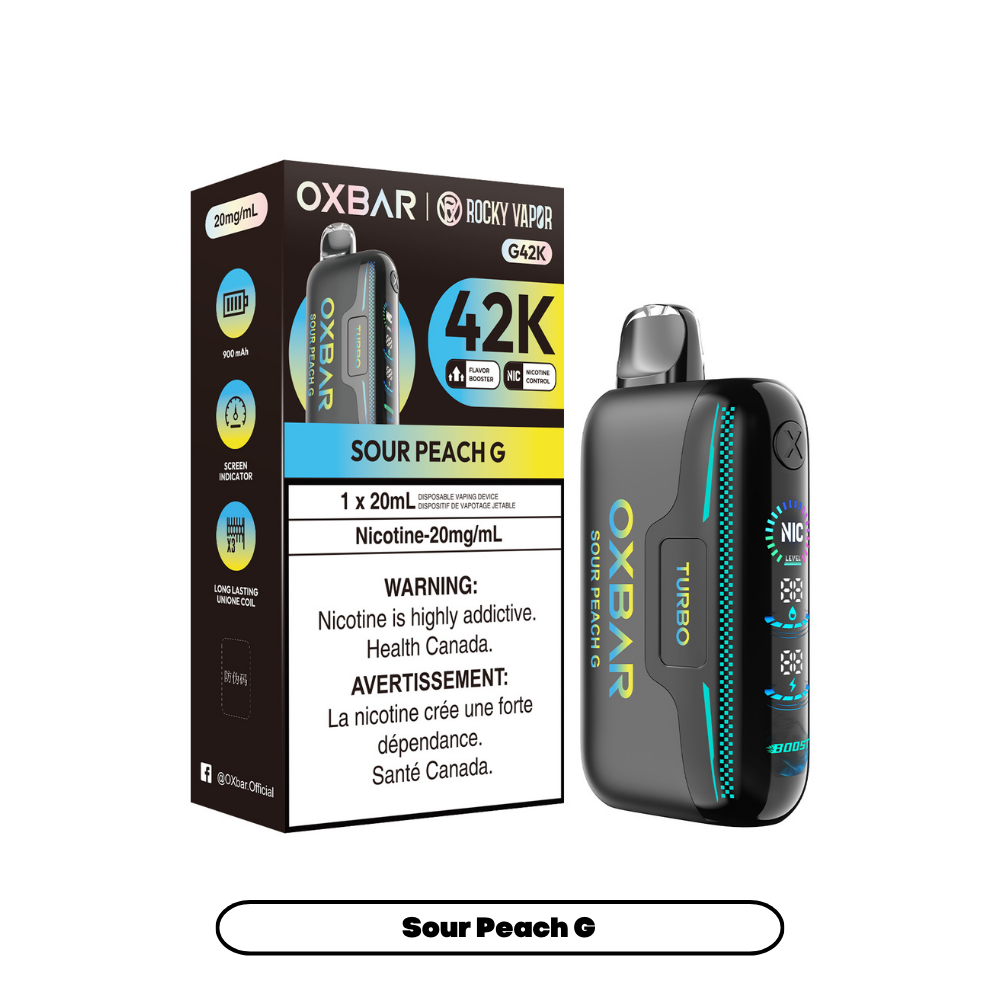 OXBAR G42K PUFFS (EXCISE AB)