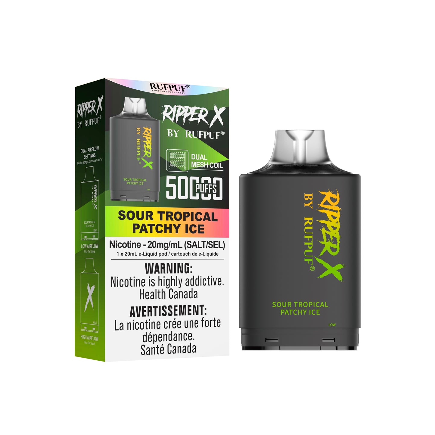 RUFPUF RIPPER X POD 50K PUFFS (Excise AB)