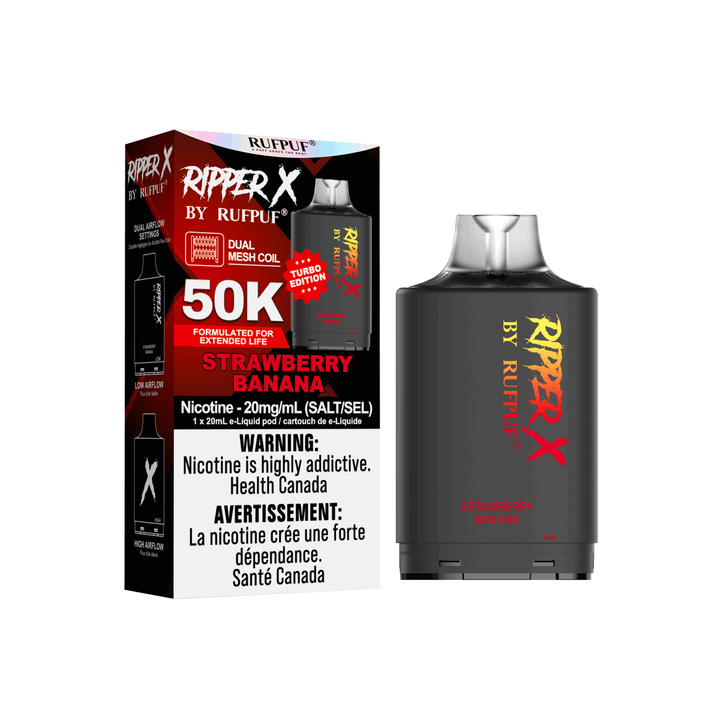 RUFPUF RIPPER X POD 50K PUFFS (Excise AB)