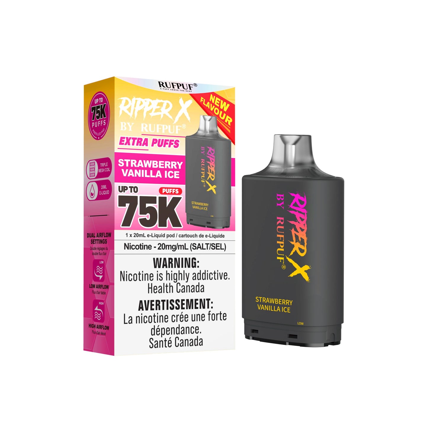 RIPPER X 75K PODS PUFFS (EXCISE AB)