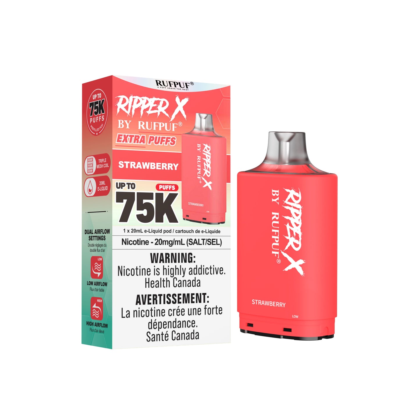 RIPPER X 75K PODS PUFFS (EXCISE AB)