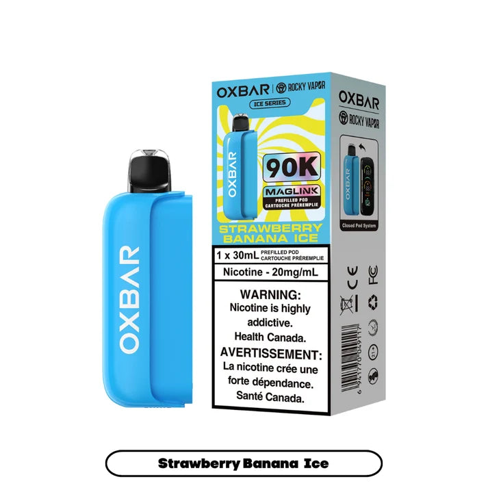 ROCKY VAPOR OXBAR MAGLINK PODS 90K PUFFS (EXCISE AB)