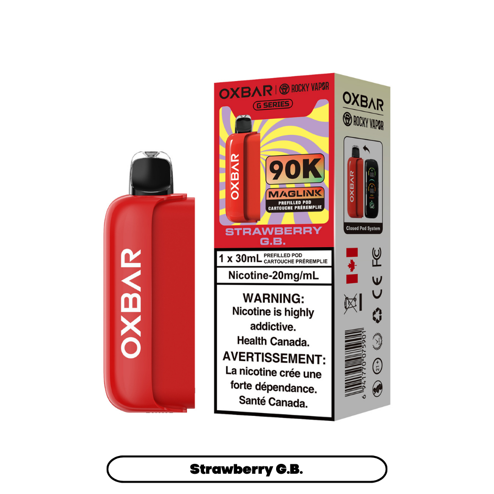 ROCKY VAPOR OXBAR MAGLINK PODS 90K PUFFS (EXCISE AB)