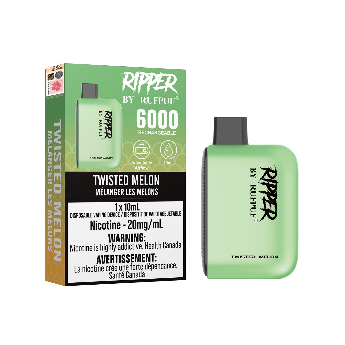 RUFPUF RIPPER 6000 PUFFS