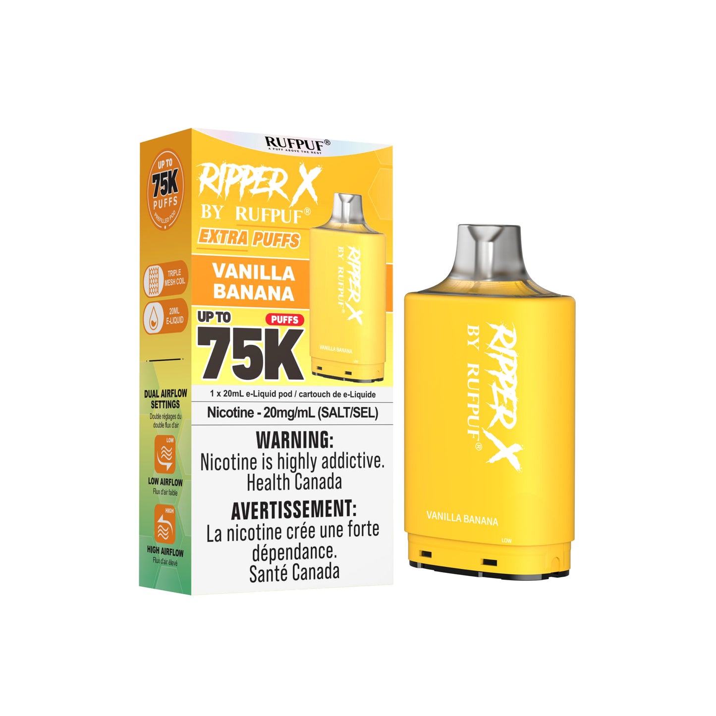 RIPPER X 75K PODS PUFFS (EXCISE AB)