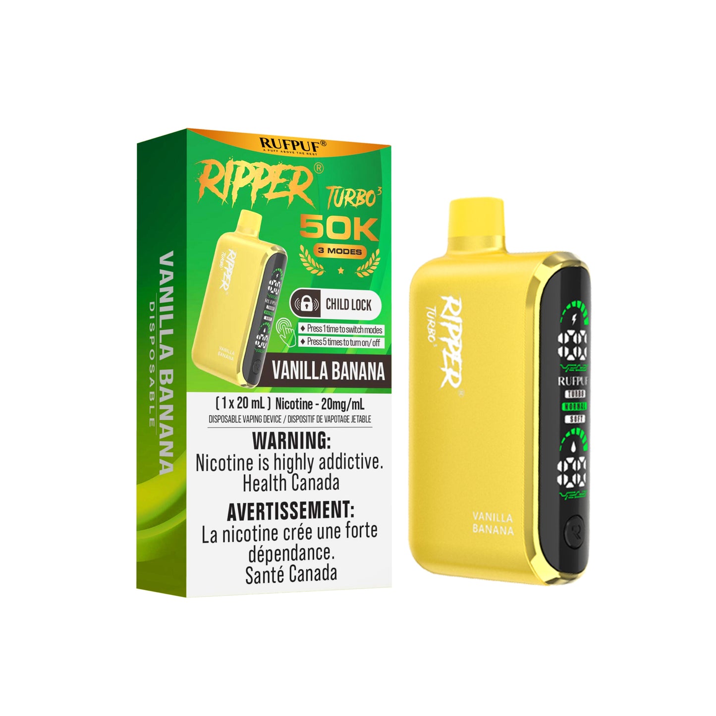 RIPPER TURBO 3 50K PUFFS (EXCISE AB)