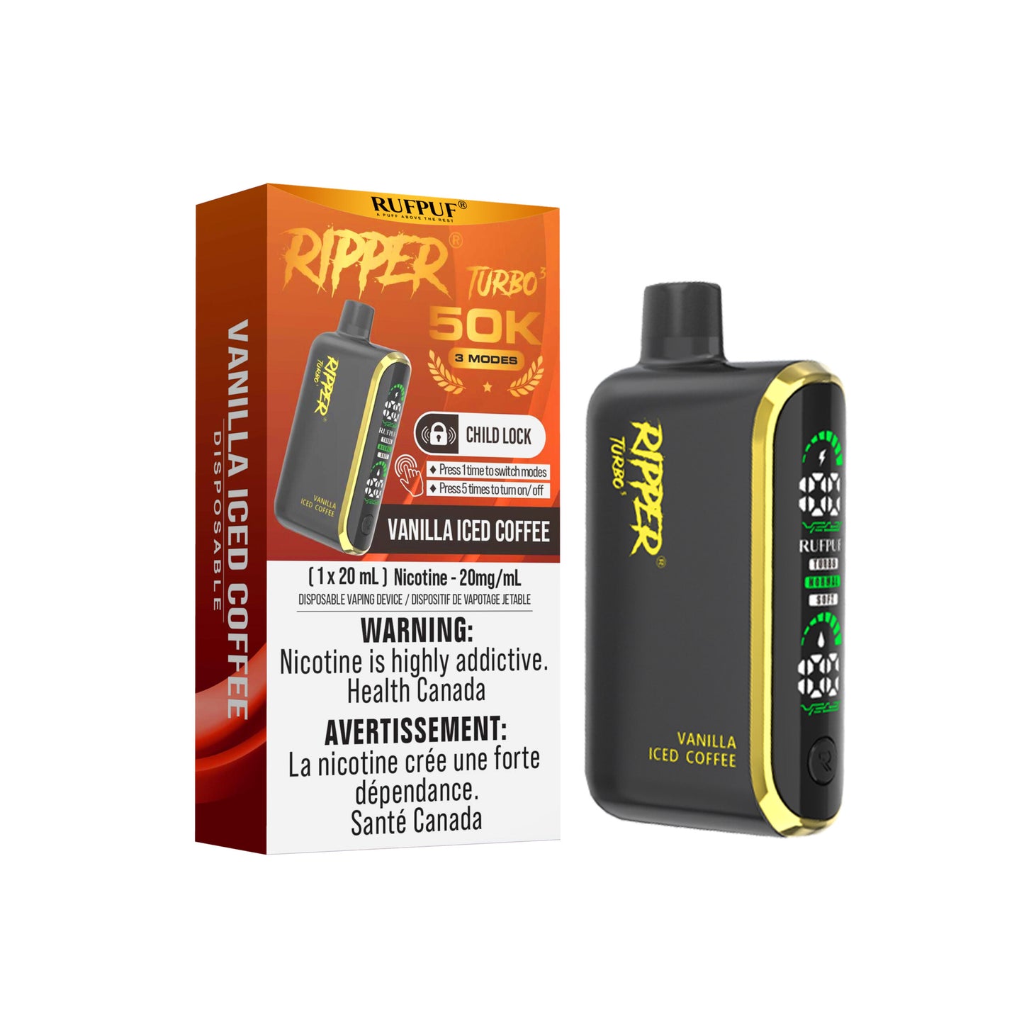 RIPPER TURBO 3 50K PUFFS (EXCISE AB)