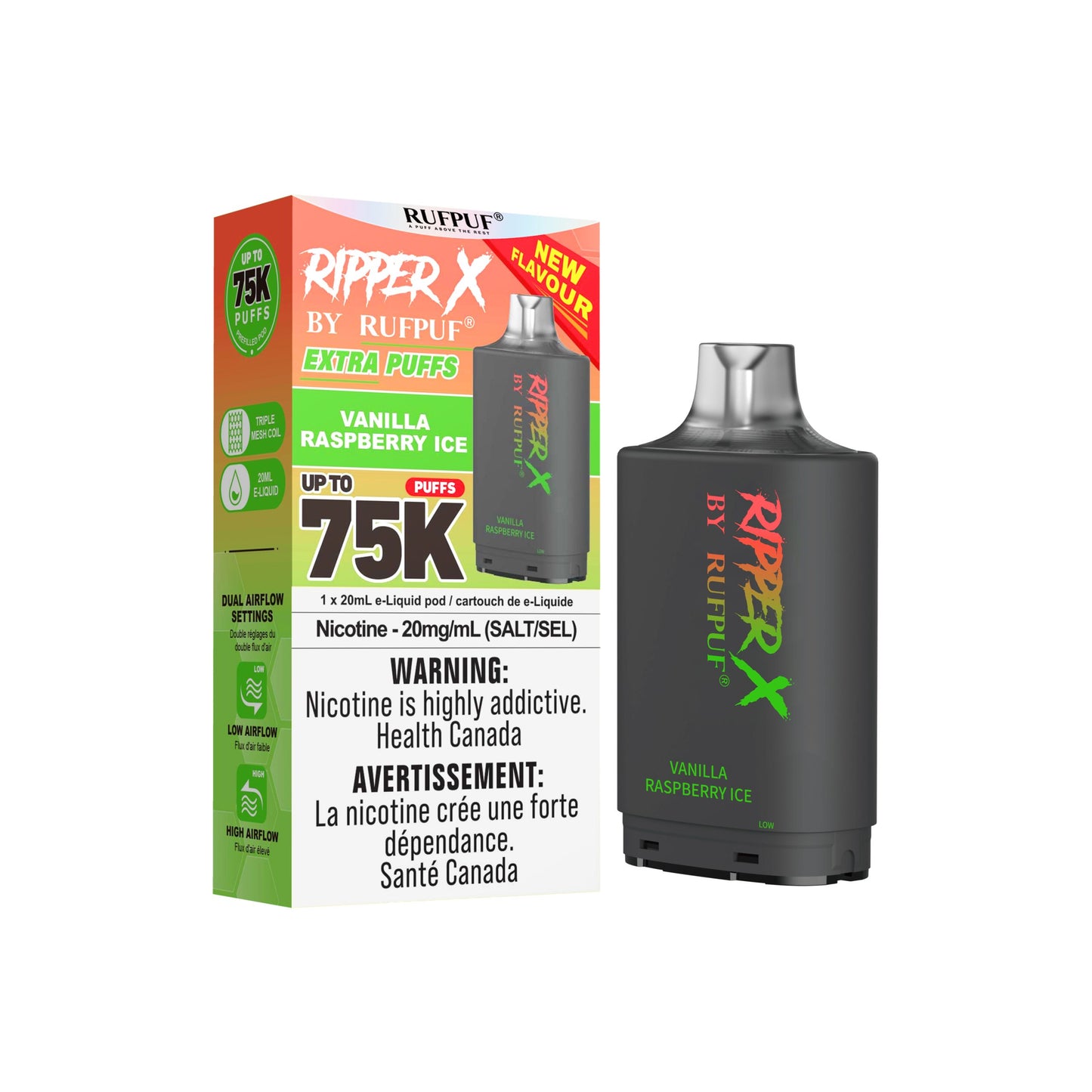 RIPPER X 75K PODS PUFFS (EXCISE AB)