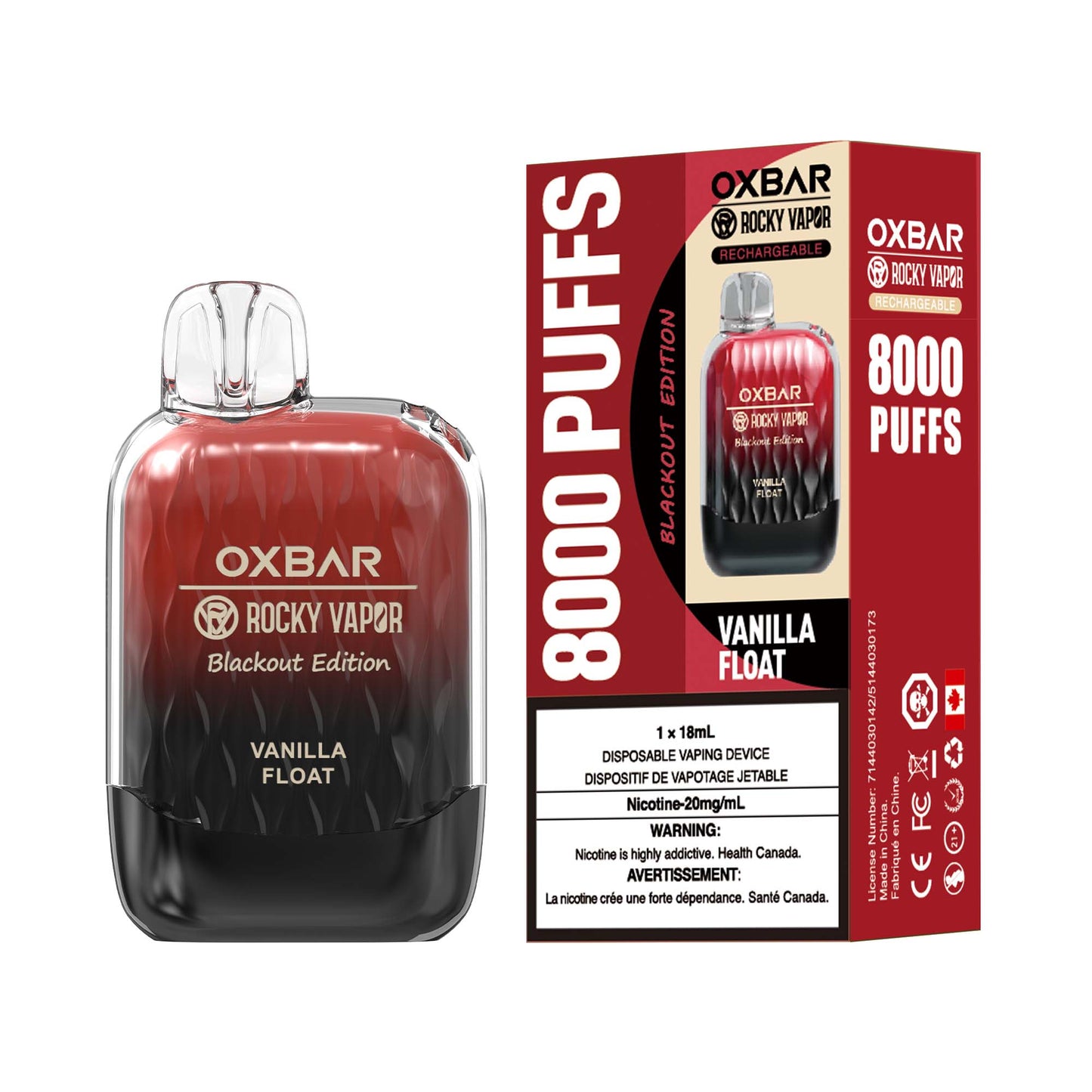 OXBAR G-8000 SOUFFLÉES