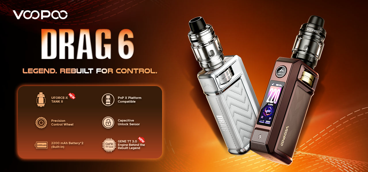 VOOPOO DRAG 6 STARTER KIT 5ML [CRC]