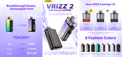 VOOPOO VRIZZ 2 POD KIT 15ML (CRC)