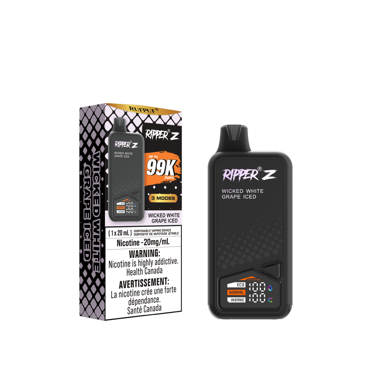 RIPPER Z 99K PUFFS (10MG/ML)