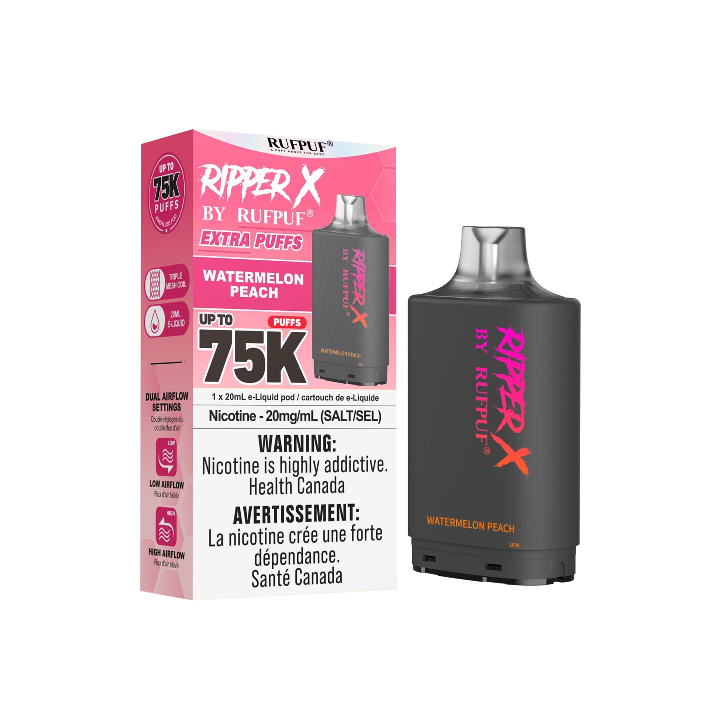 RIPPER X 75K PODS PUFFS (EXCISE AB)