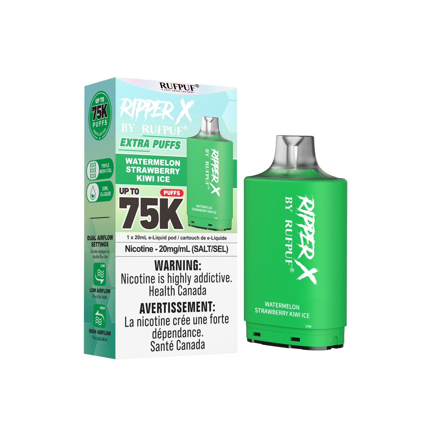 RIPPER X 75K PODS PUFFS (EXCISE AB)