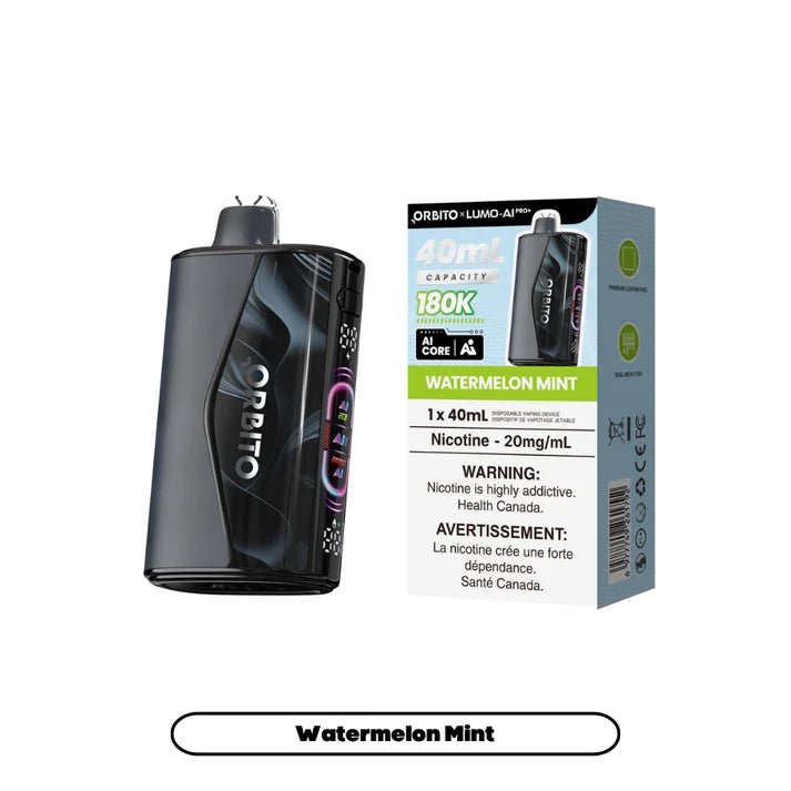ORBITO LUMO AI PRO+ 180K PUFFS (40ML) (AB)