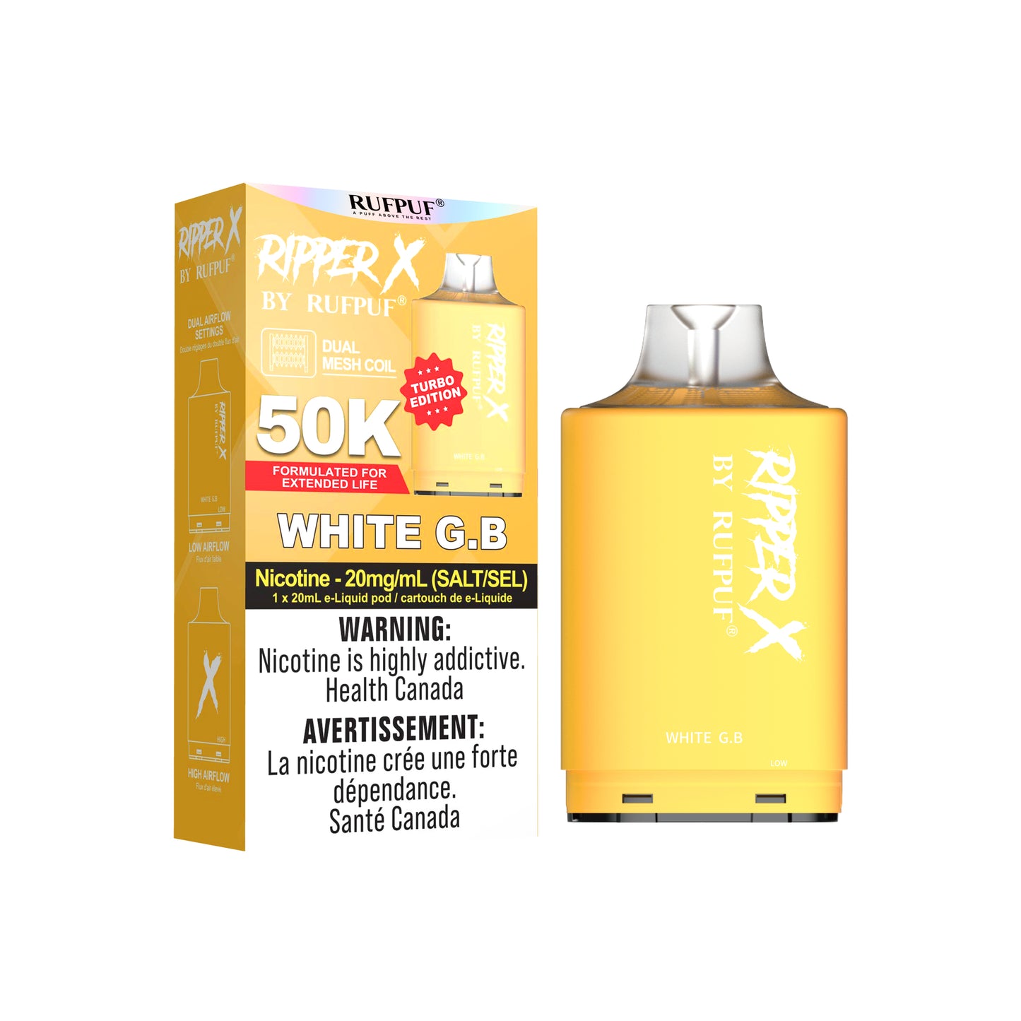 RUFPUF RIPPER X POD 50K PUFFS (Excise AB)