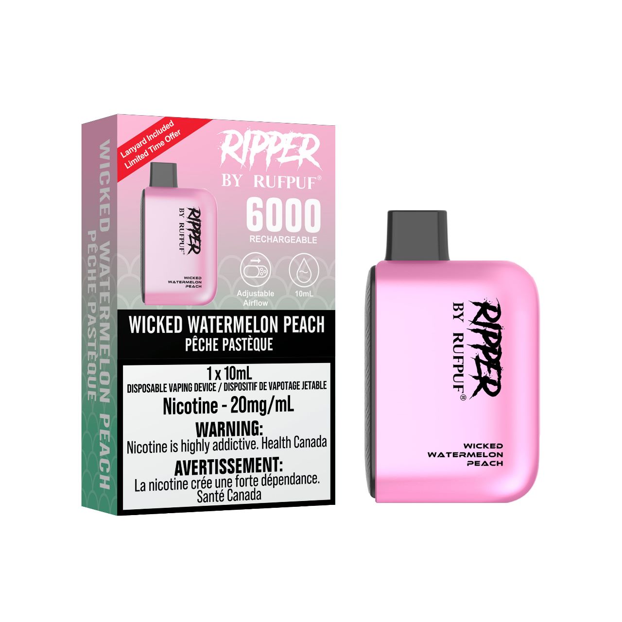 RUFPUF RIPPER 6000 PUFFS