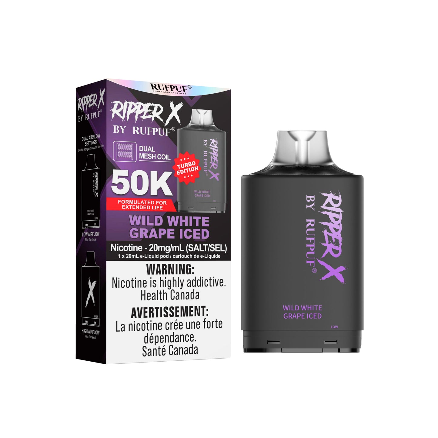 RUFPUF RIPPER X POD 50K PUFFS (Excise AB)