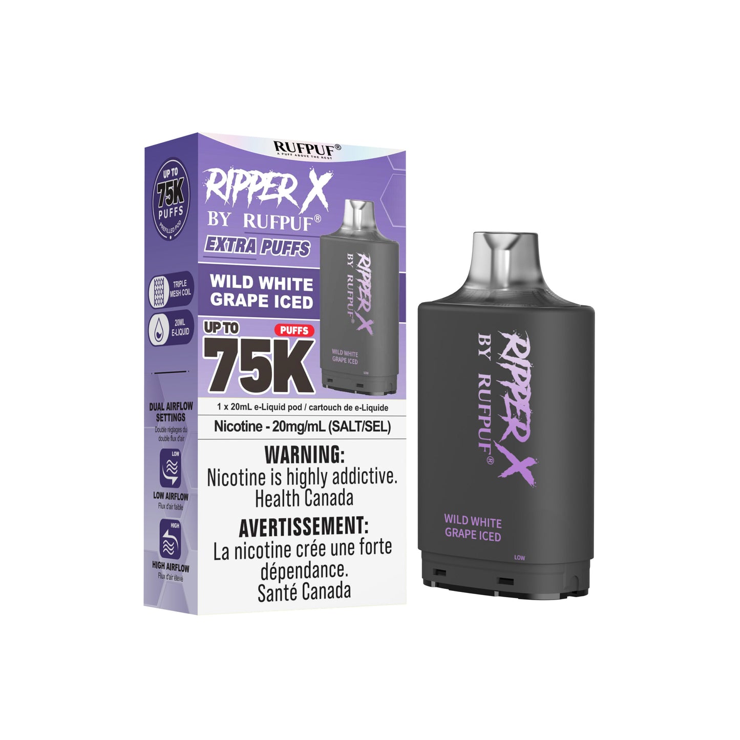 RIPPER X 75K PODS PUFFS (EXCISE AB)