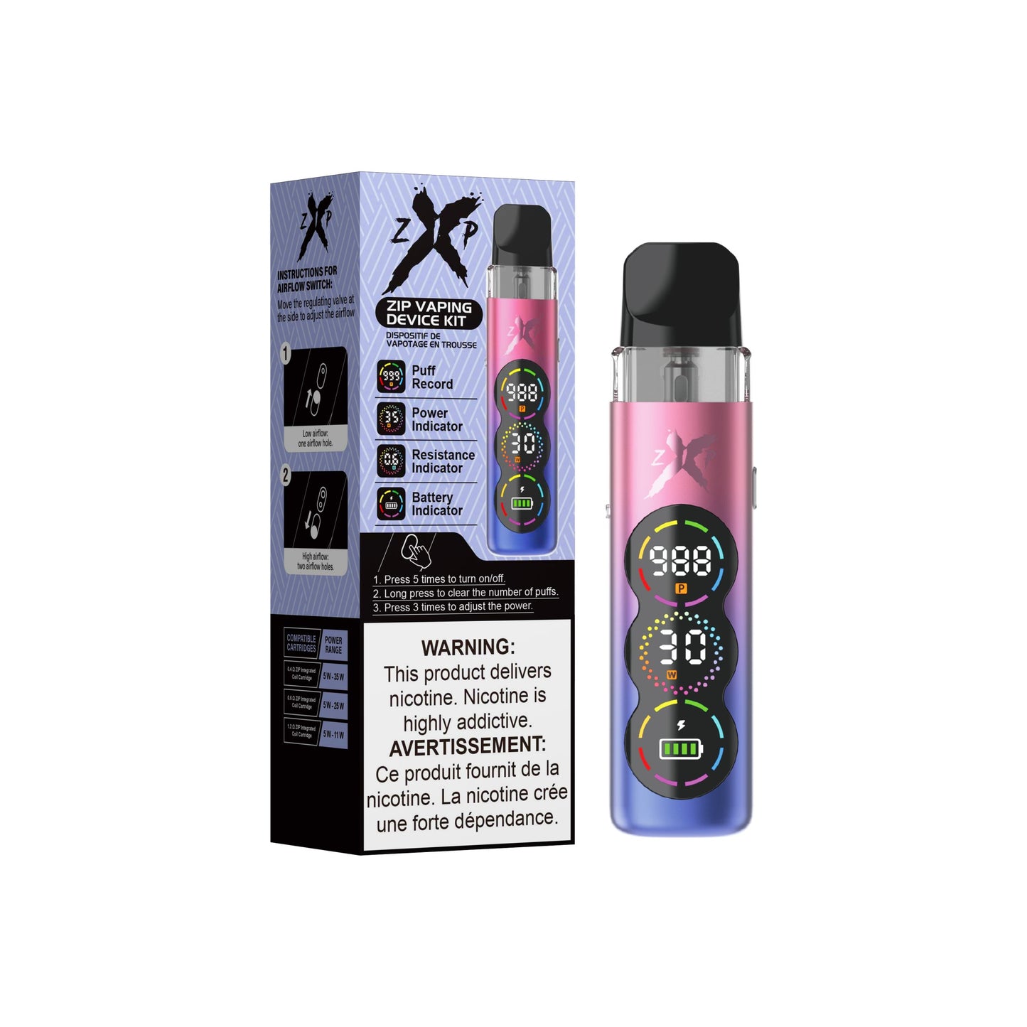 RIPPER X ZIP X POD KIT 2ML