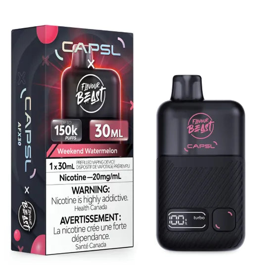 CAPSL AFX30 150K PUFFS 30ML (AB)