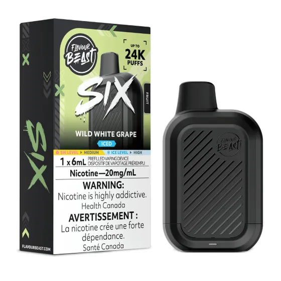 FLAVOUR BEAST SIX 24K PUFFS (AB)