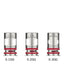 VAPORESSO GTX MESH & DUAL MESH COILS 5/PK (CRC)