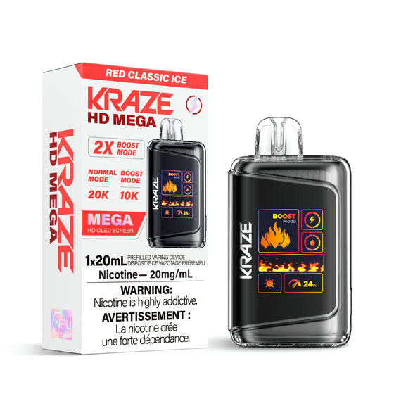 Kraze HD Mega 20K Puffs